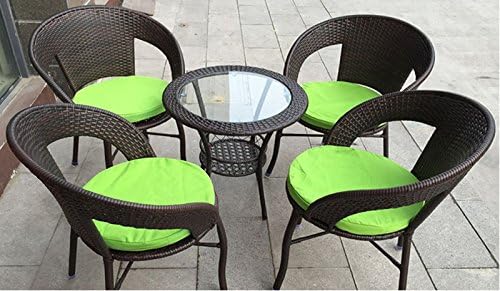 Loveboat Outdoor Bistro Chair Cushion Water Resistant Round Bar Stool Cushion 15 in Navy Blue