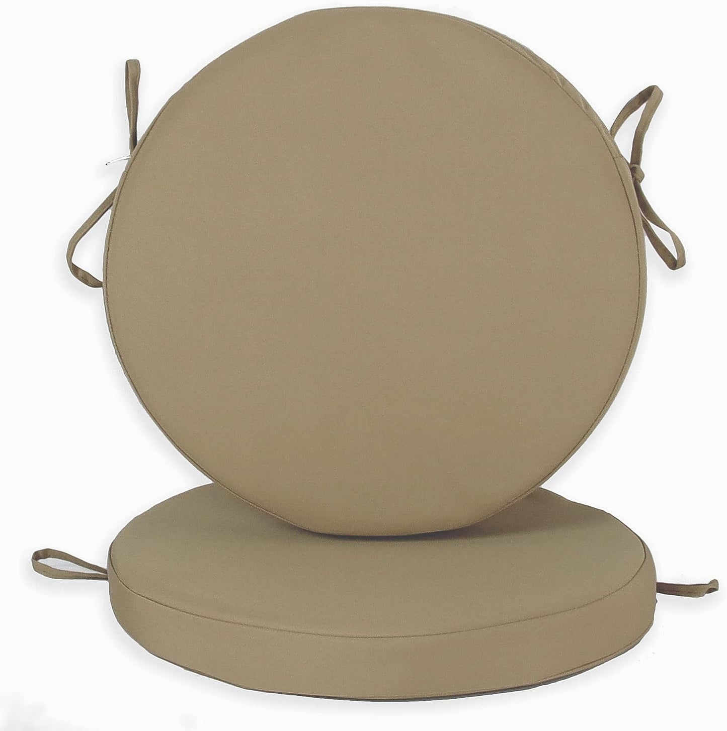Loveboat Outdoor Bistro Chair Cushion Water Resistant Round Bar Stool Cushion 15 in Navy Blue